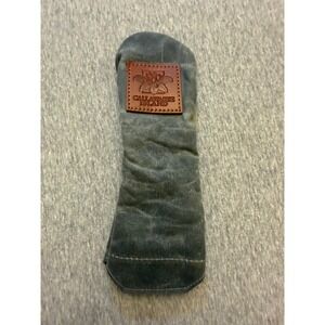 Winston Collection Callawassie Island Waxed Canvas Golf Headcover Grey USA Made